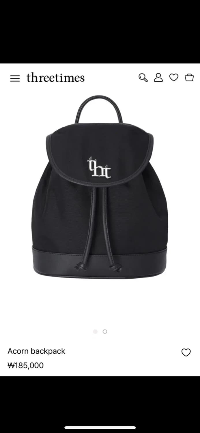 쓰리타임즈 아콘 백팩 상품이미지1