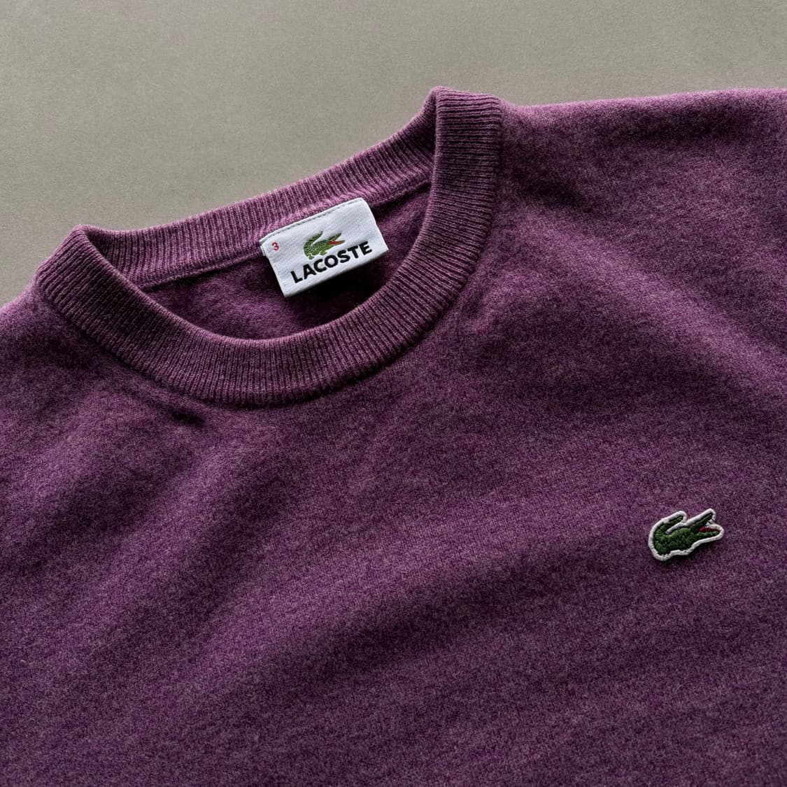 [M]라코스테 여성 퍼플 니트 상품이미지7