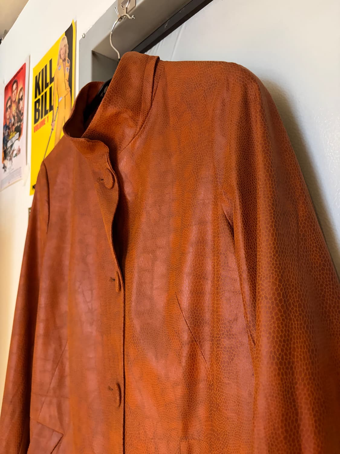 크로커다일 폴리 롱 자켓 상품이미지4