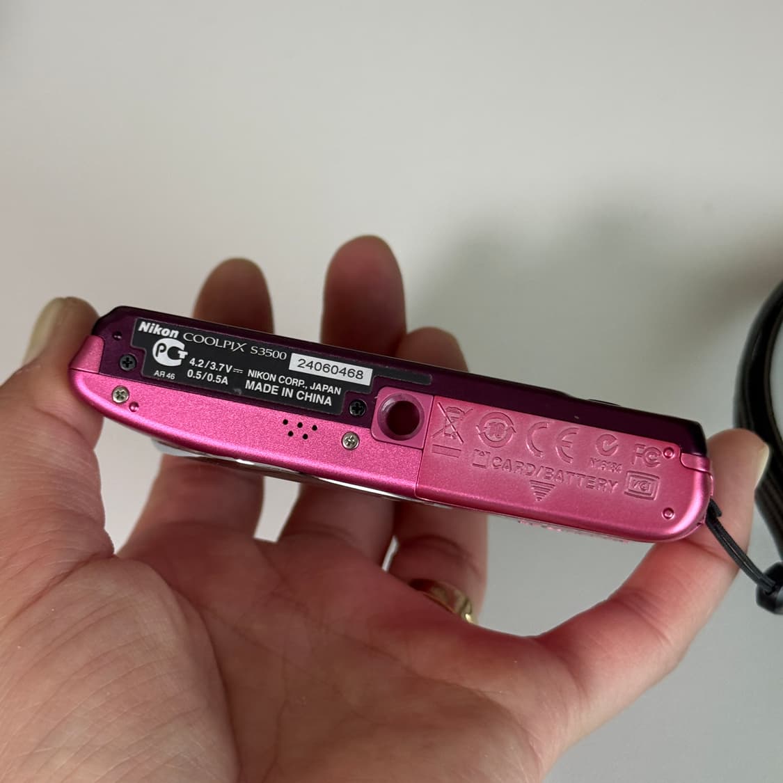 핑크💖레어) 니콘 쿨픽스 S3500 빈티지 디카 디지털카메라 상품이미지6