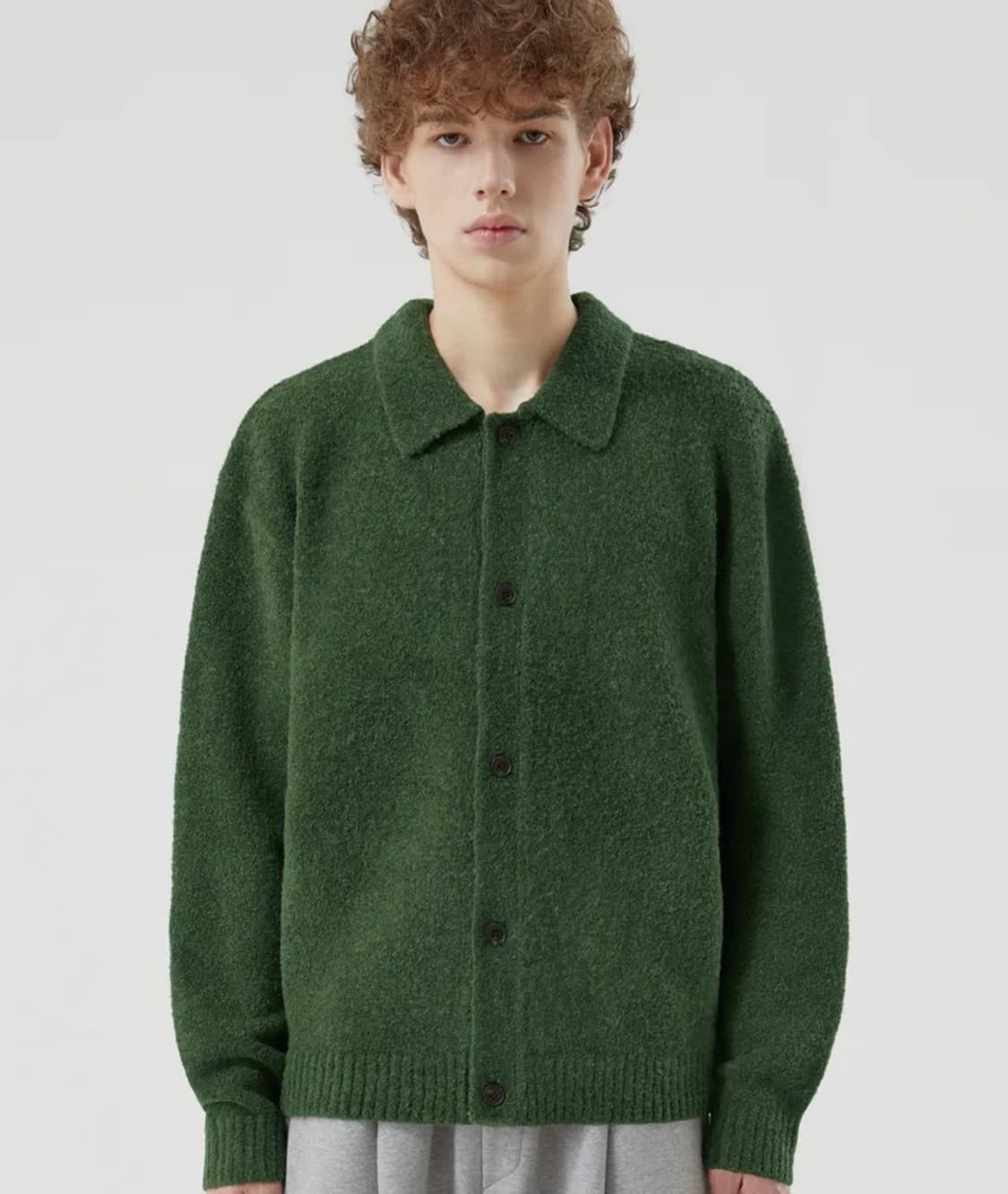 트릴리온 가디건 그린 상품이미지3