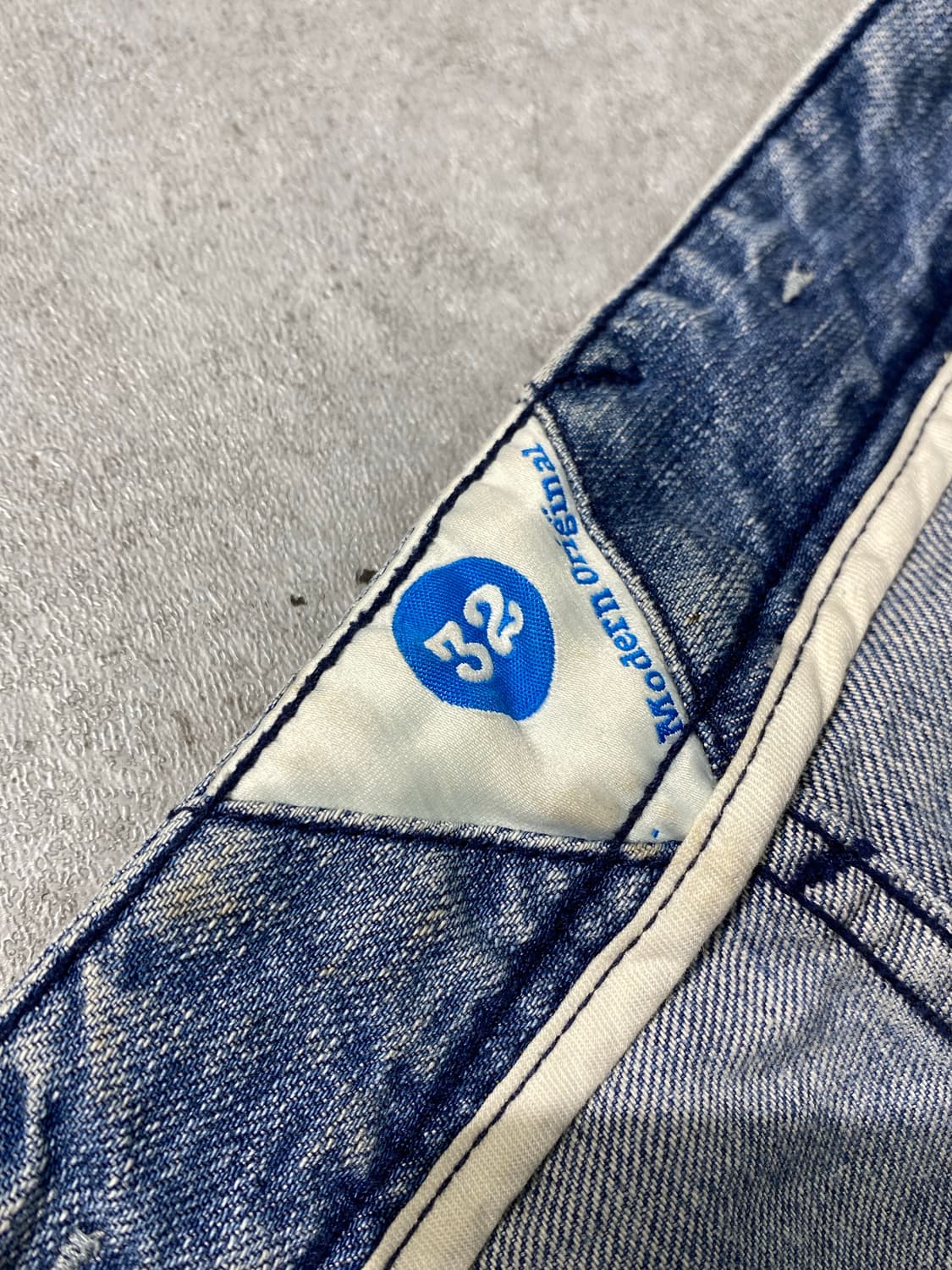 [32-33] Levi's 리바이스 모던 오리지널 신치백 데님팬츠 상품이미지8