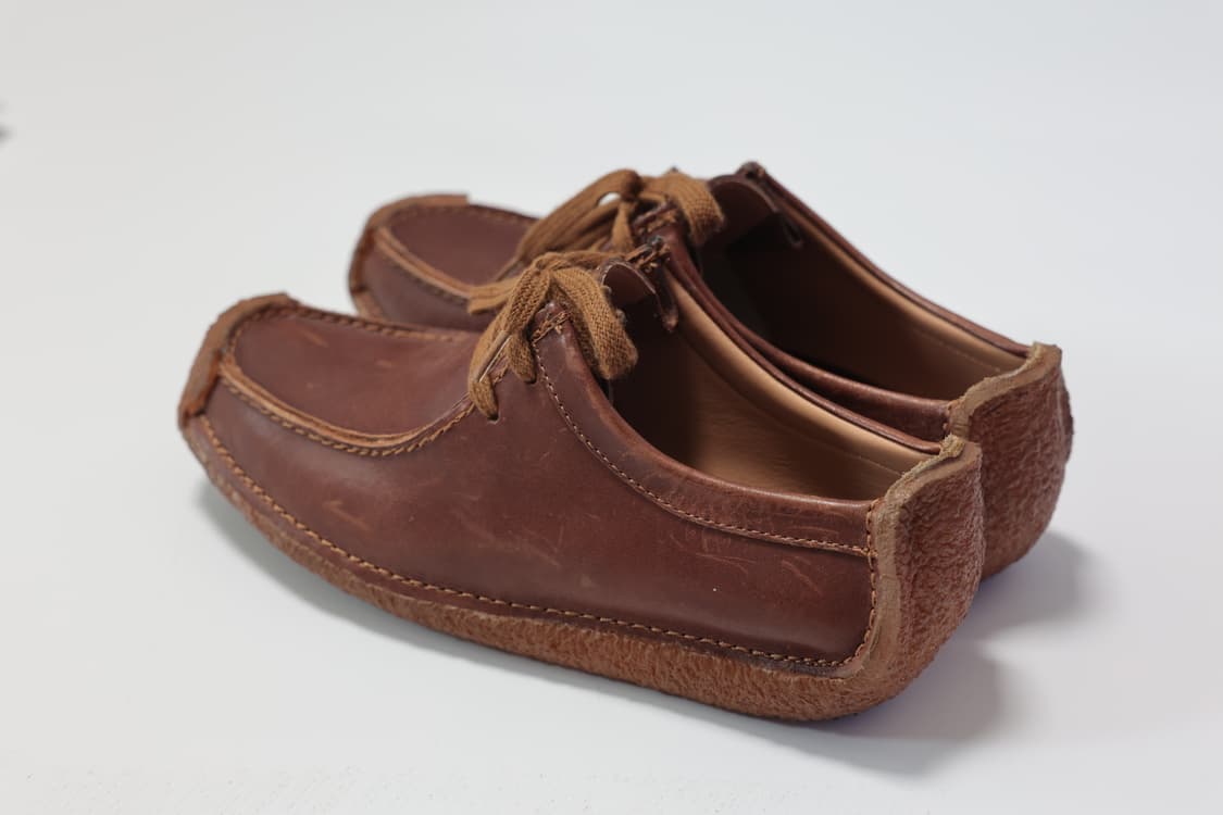 Clarks Originals Natalie Brown Leather 상품이미지3