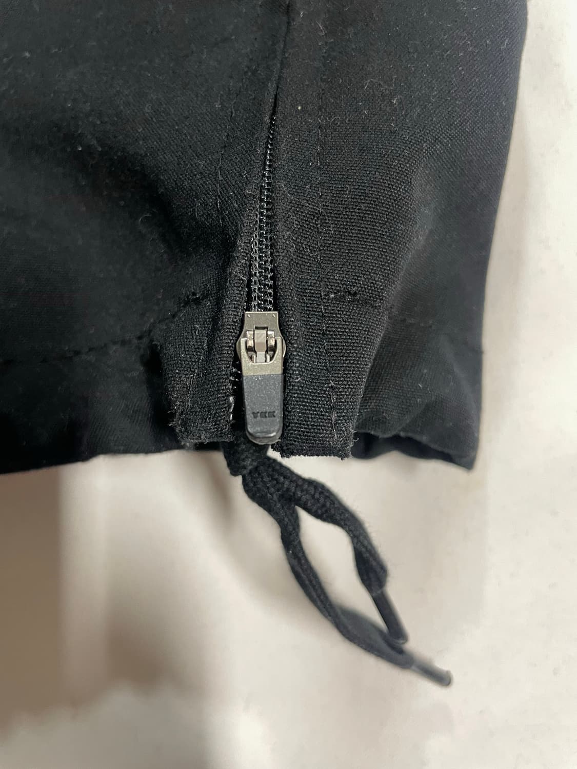 코르티스 논노드 사이드 지퍼 카고 블랙 상품이미지7