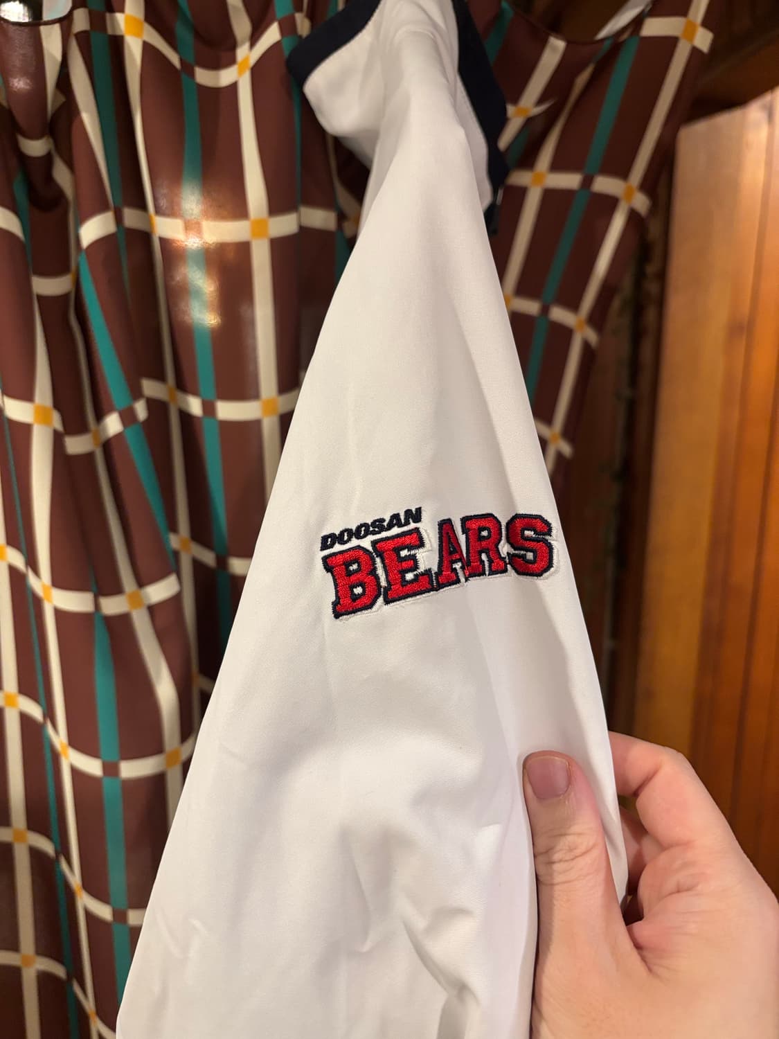 휠라 두산베어스 풀오버자켓 상품이미지2