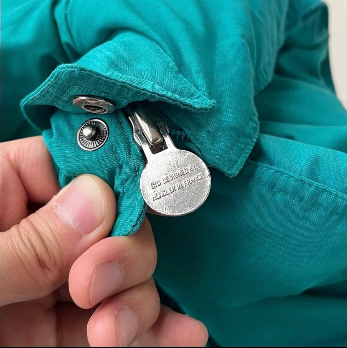 90s 몽클레르 X 아식스 터콰이즈 구스다운 점포 상품이미지3