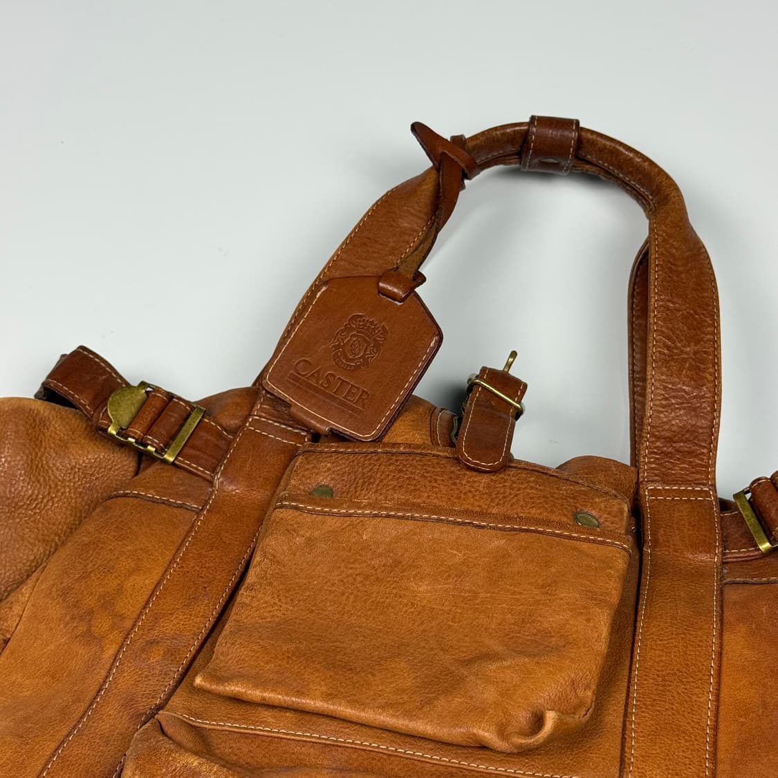 요시다포터 캐스터 투웨이 가죽 백팩 상품이미지4