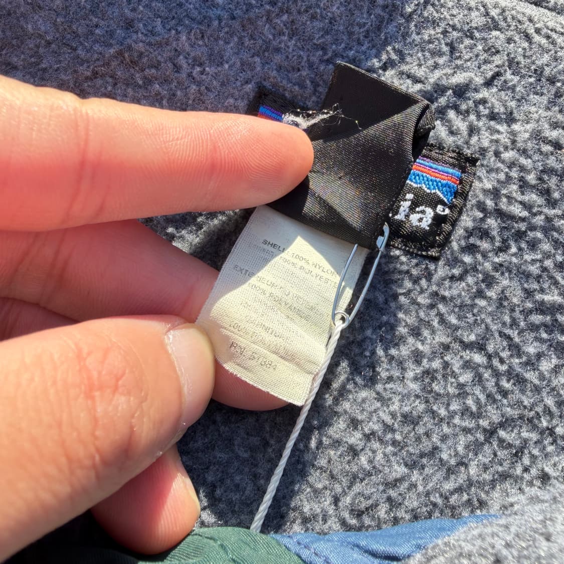 90s USA OG 파타고니아 쉘드 신칠라 봄버자켓 L 상품이미지6