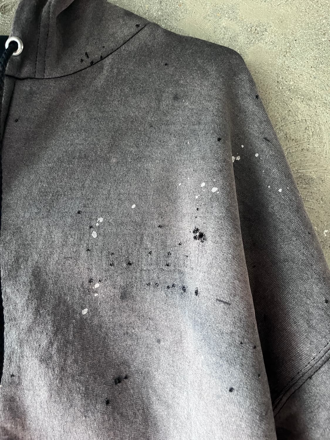 Hanes Zip-Up Hoodie (Custom Distressed) 상품이미지6