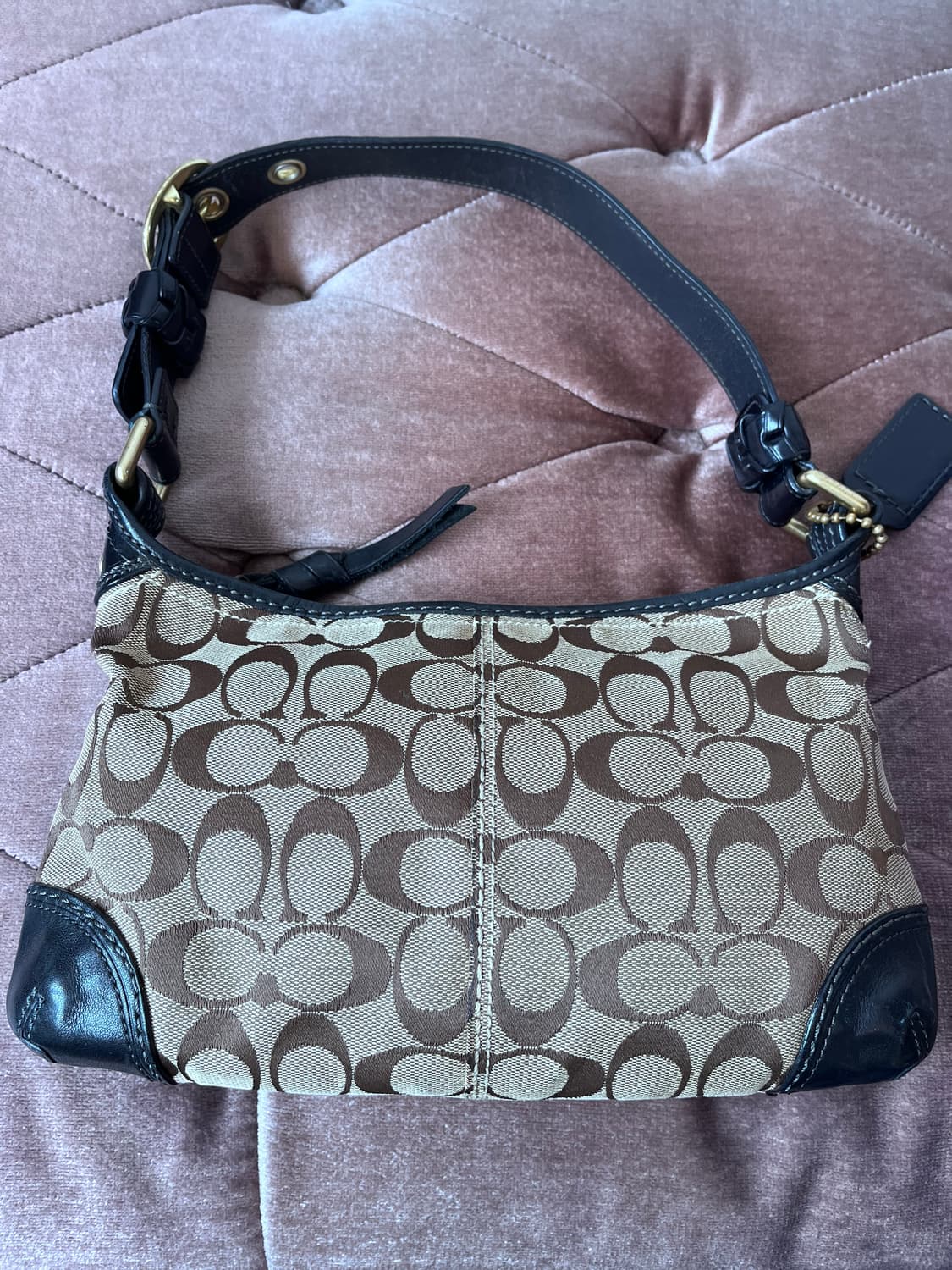 코치 여성 시그니처캔버스숄더백 상품이미지5