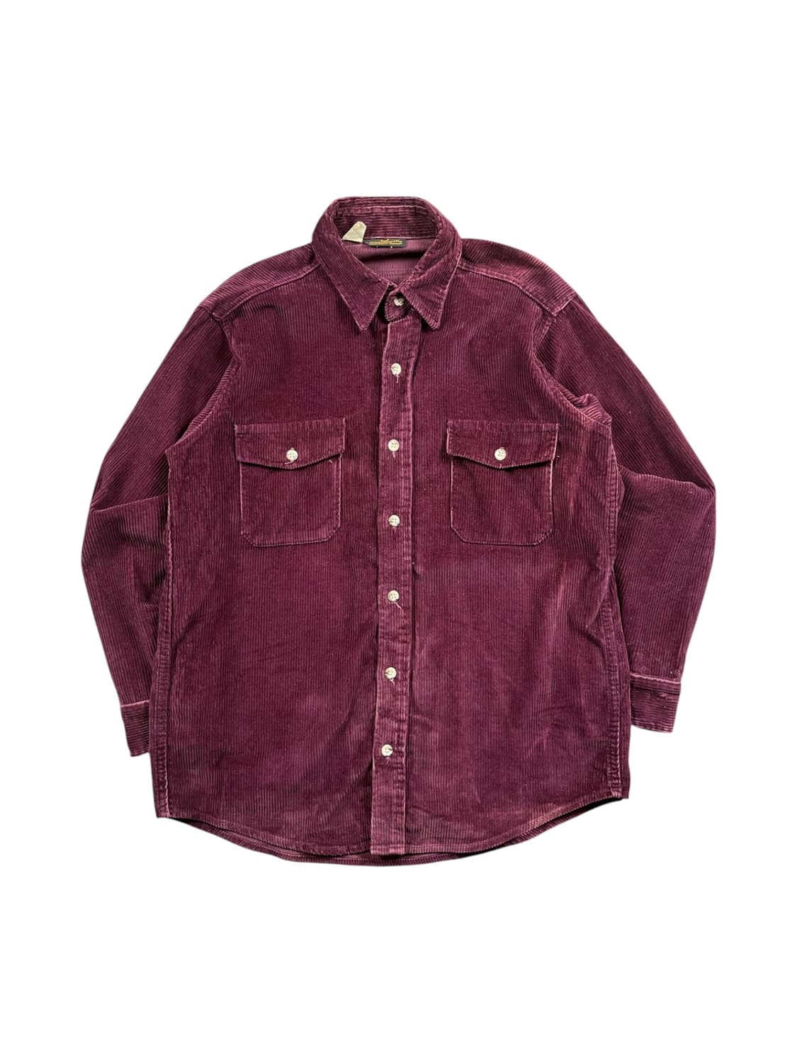 Usa made Deerskin 와인컬러 코듀로이 셔츠 상품이미지1