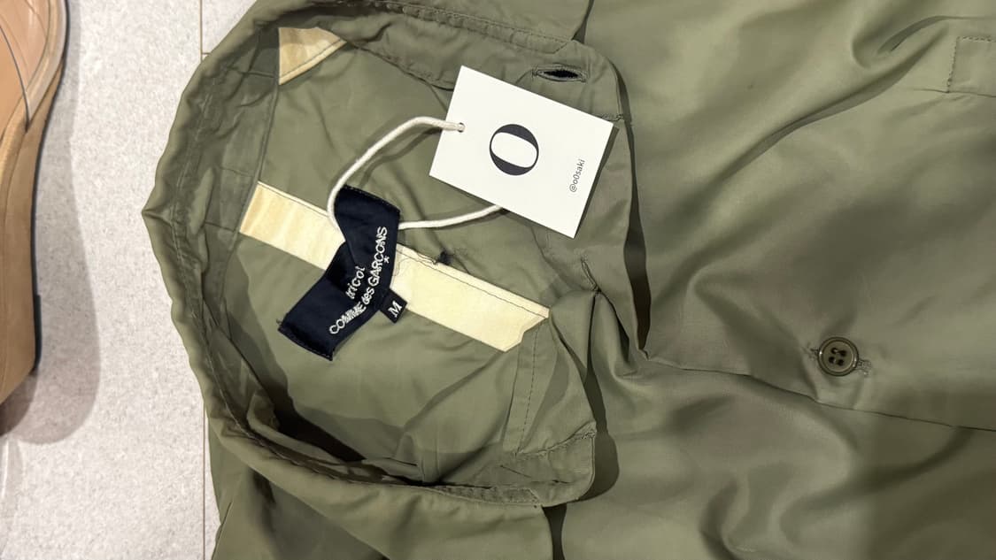 꼼데가르송 나일론 블라우스 상품이미지3