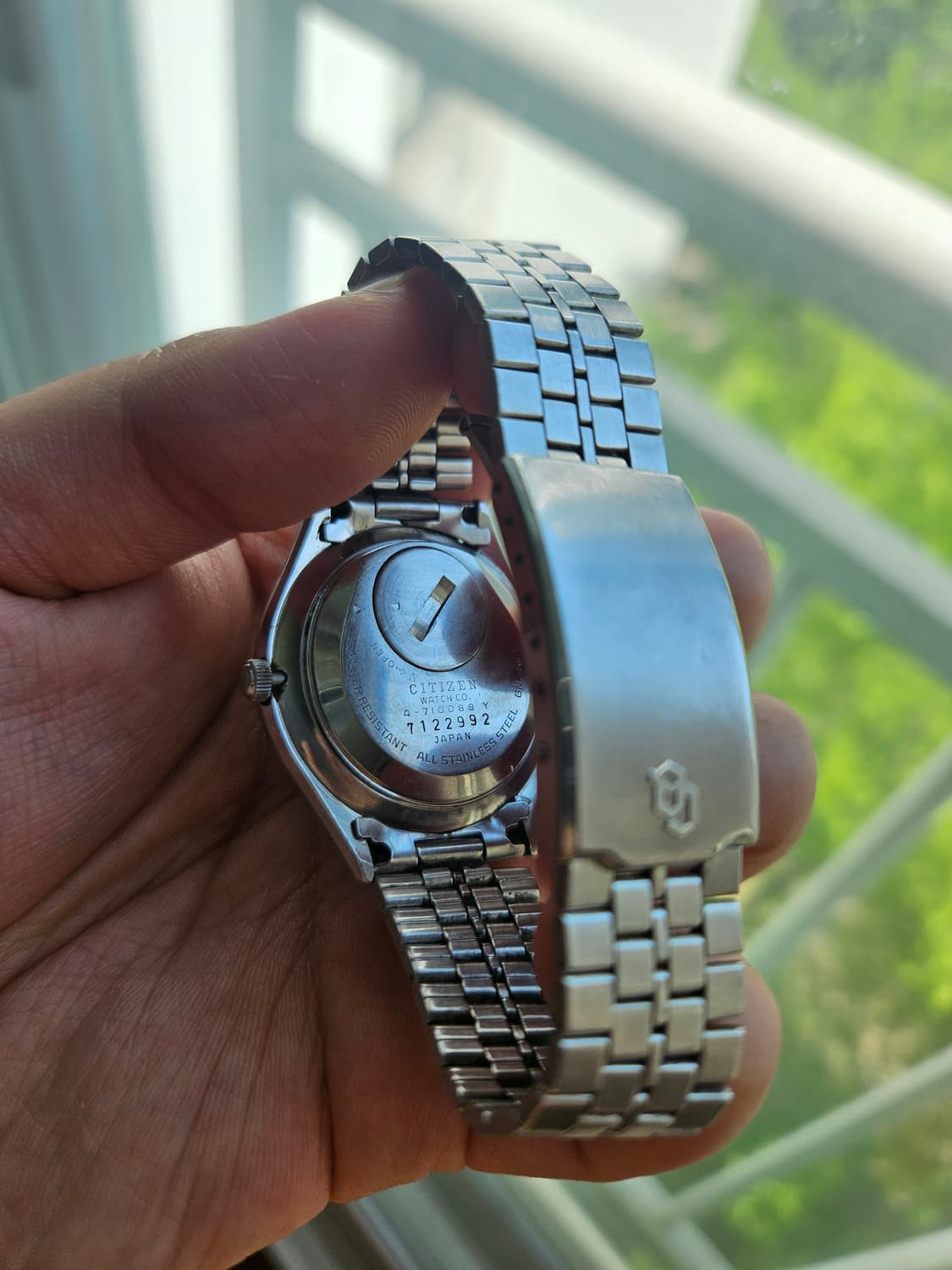 1977s 시티즌 크리스토론 청판 빈티지 시계 상품이미지4