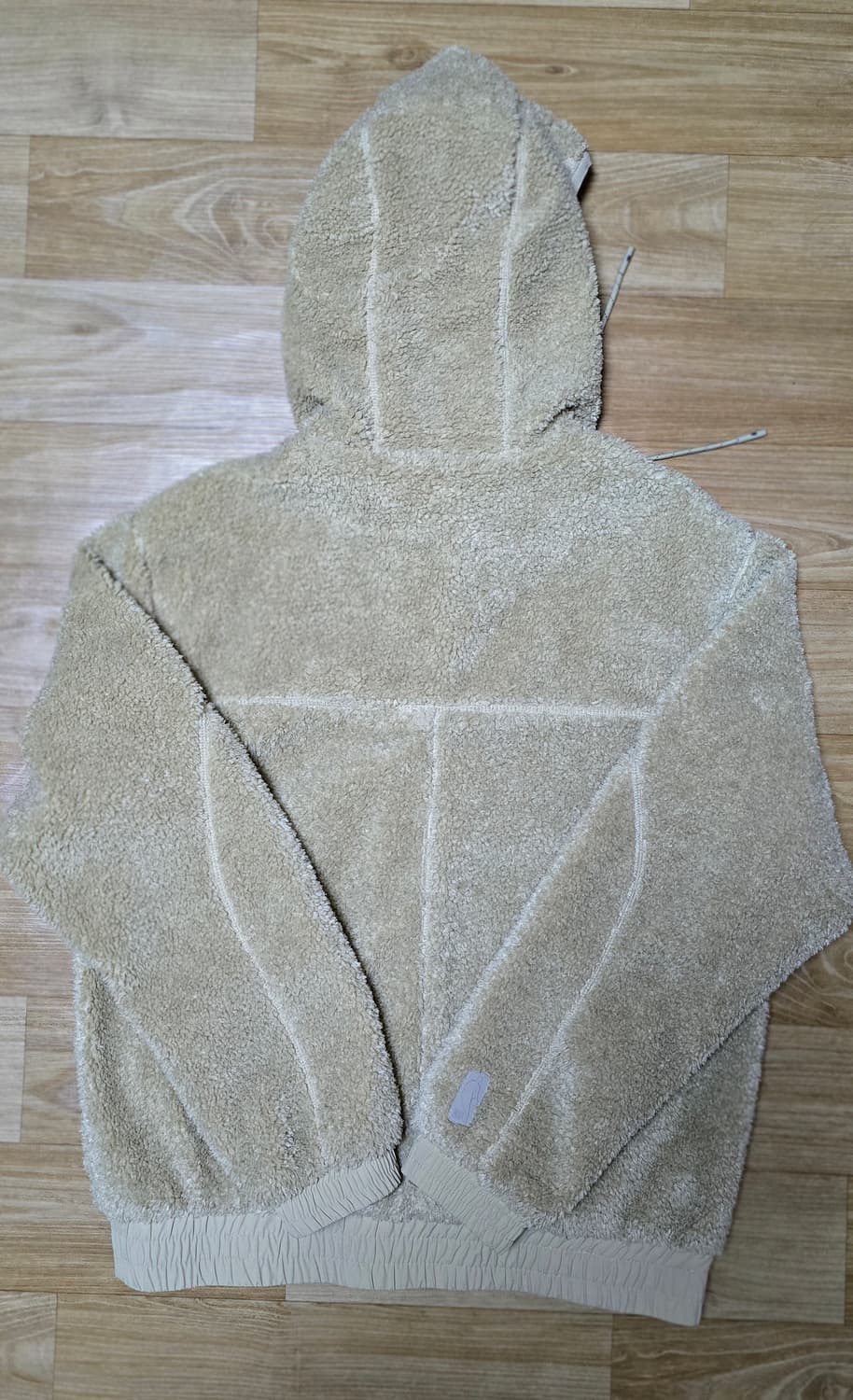 NBA 양털 후드 집업 베이지 M 상품이미지3