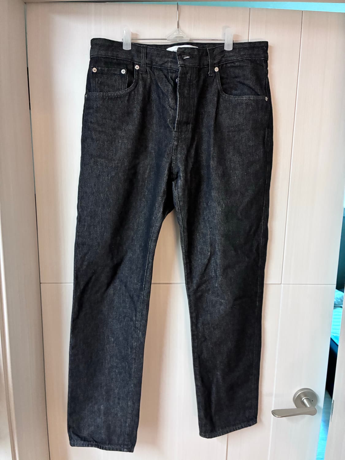 새제품) 디파트먼트5 블랙 데님 팬츠 상품이미지1