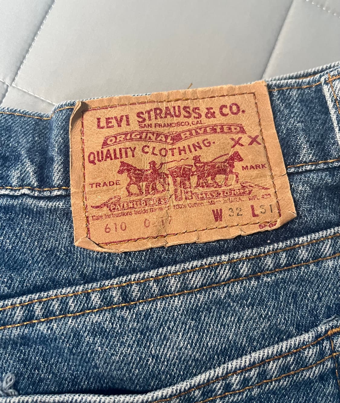 90s 빈티지 리바이스 610 상품이미지3