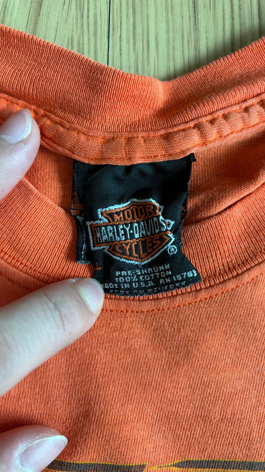 90s Harley Davidson TILLEY's T-shirt 상품이미지5