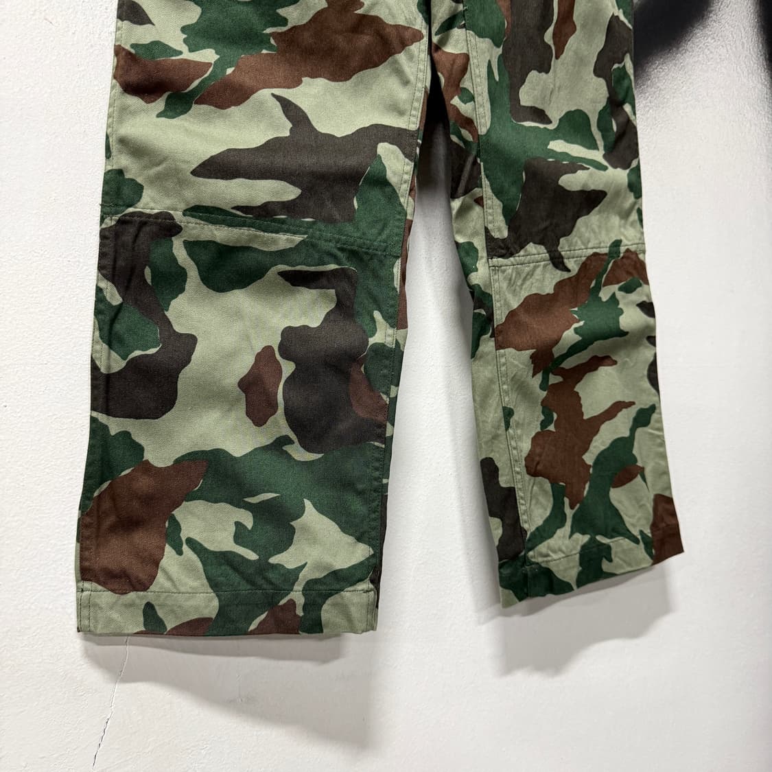 Japanese 일본군 1991s 밀리터리 우드랜드 카모 카고 팬츠 상품이미지4