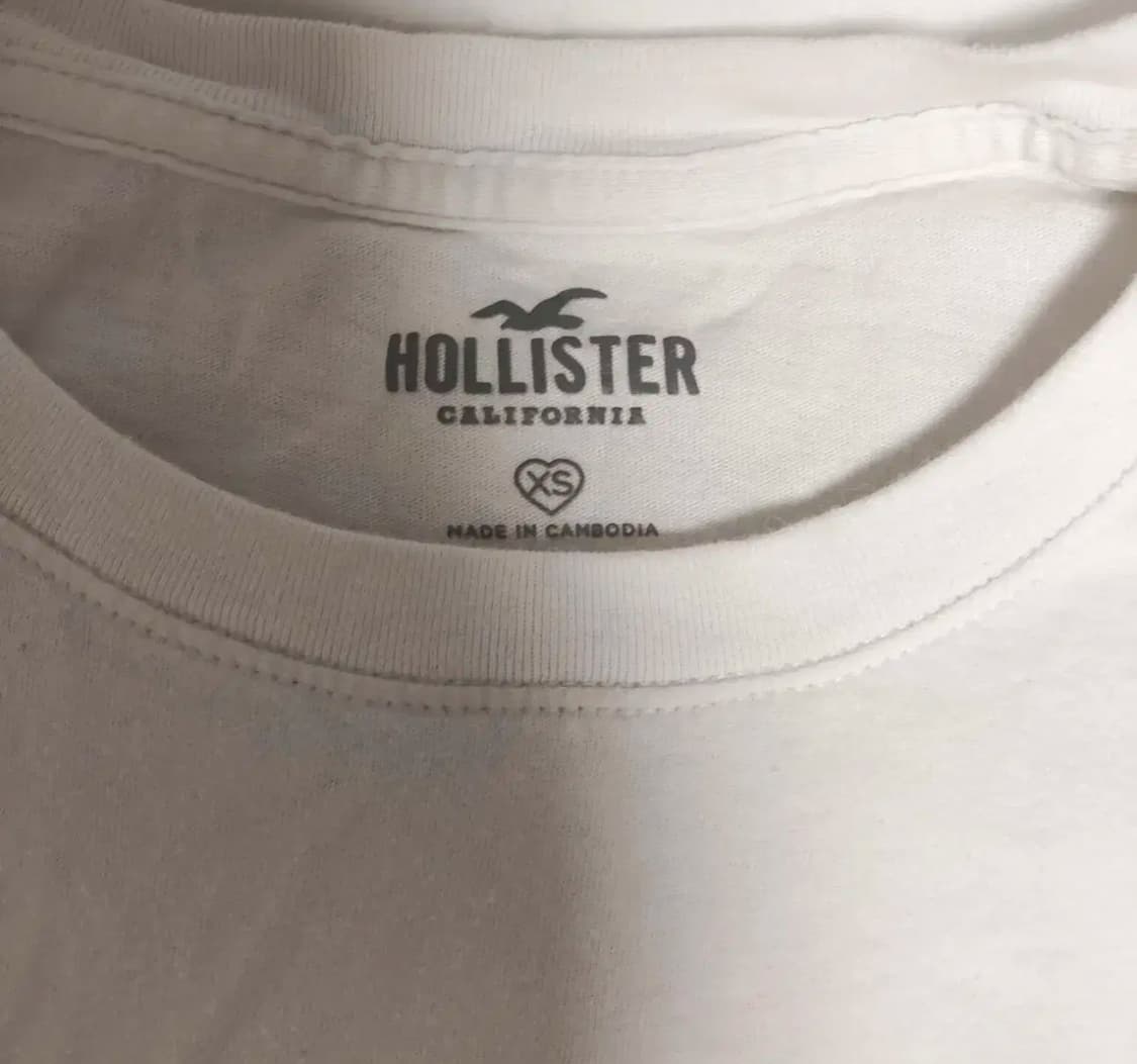 홀리스터 반팔 화이트 상품이미지2