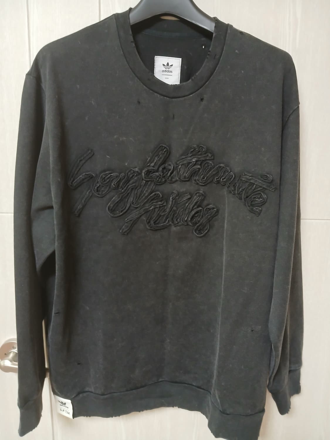 아디다스X송포더뮤트 스웻셔츠 맨투맨 L 새상품 상품이미지1