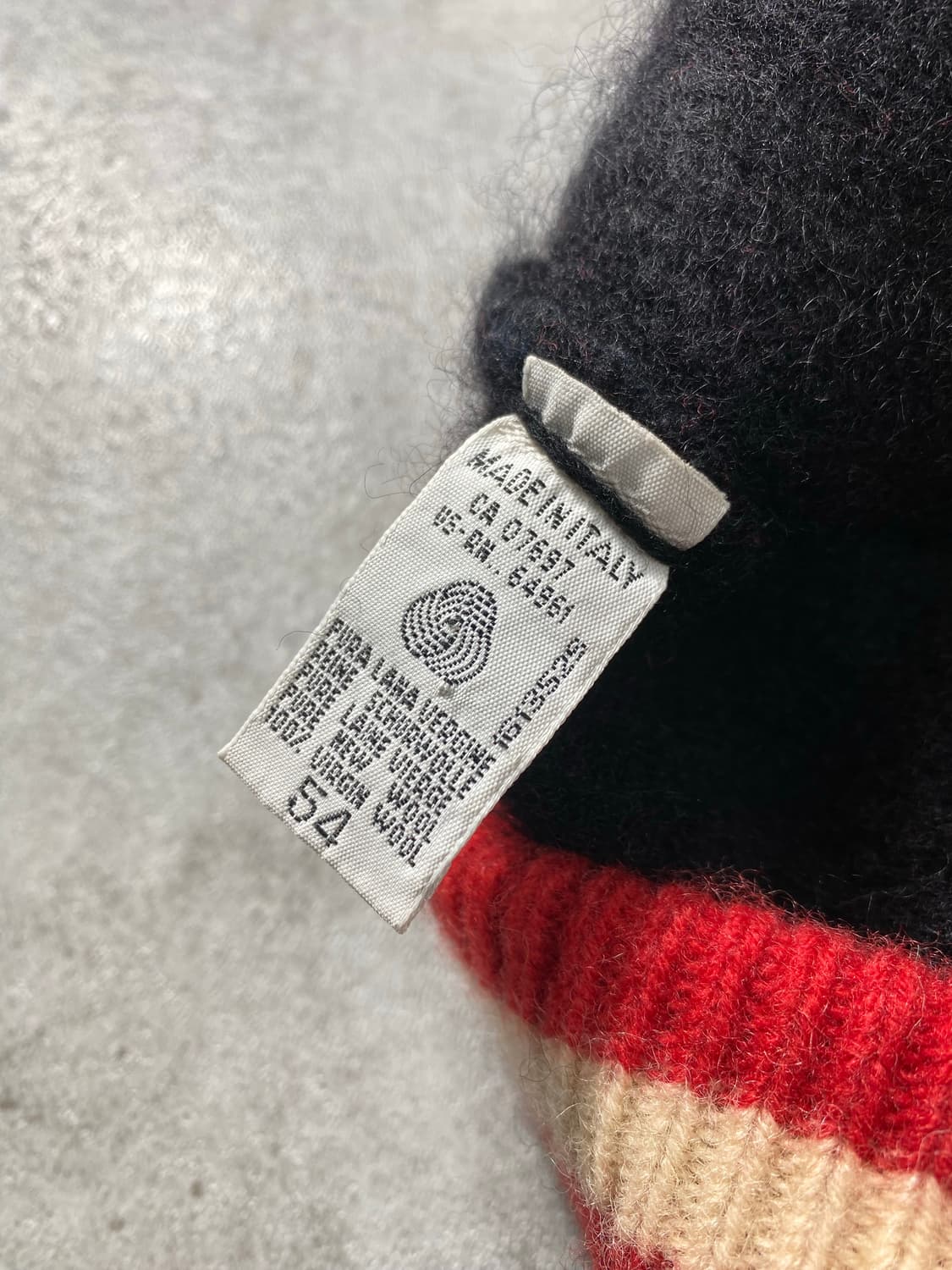 [54] 90s Benetton 베네통 이태리 메이드 퓨어울 니트가디건 상품이미지6