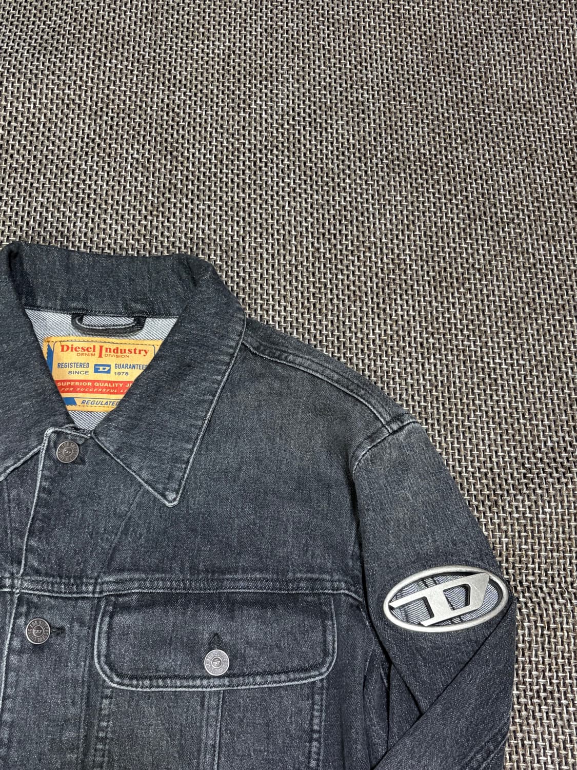 디젤 D-바르시 흑청 자켓 상품이미지3