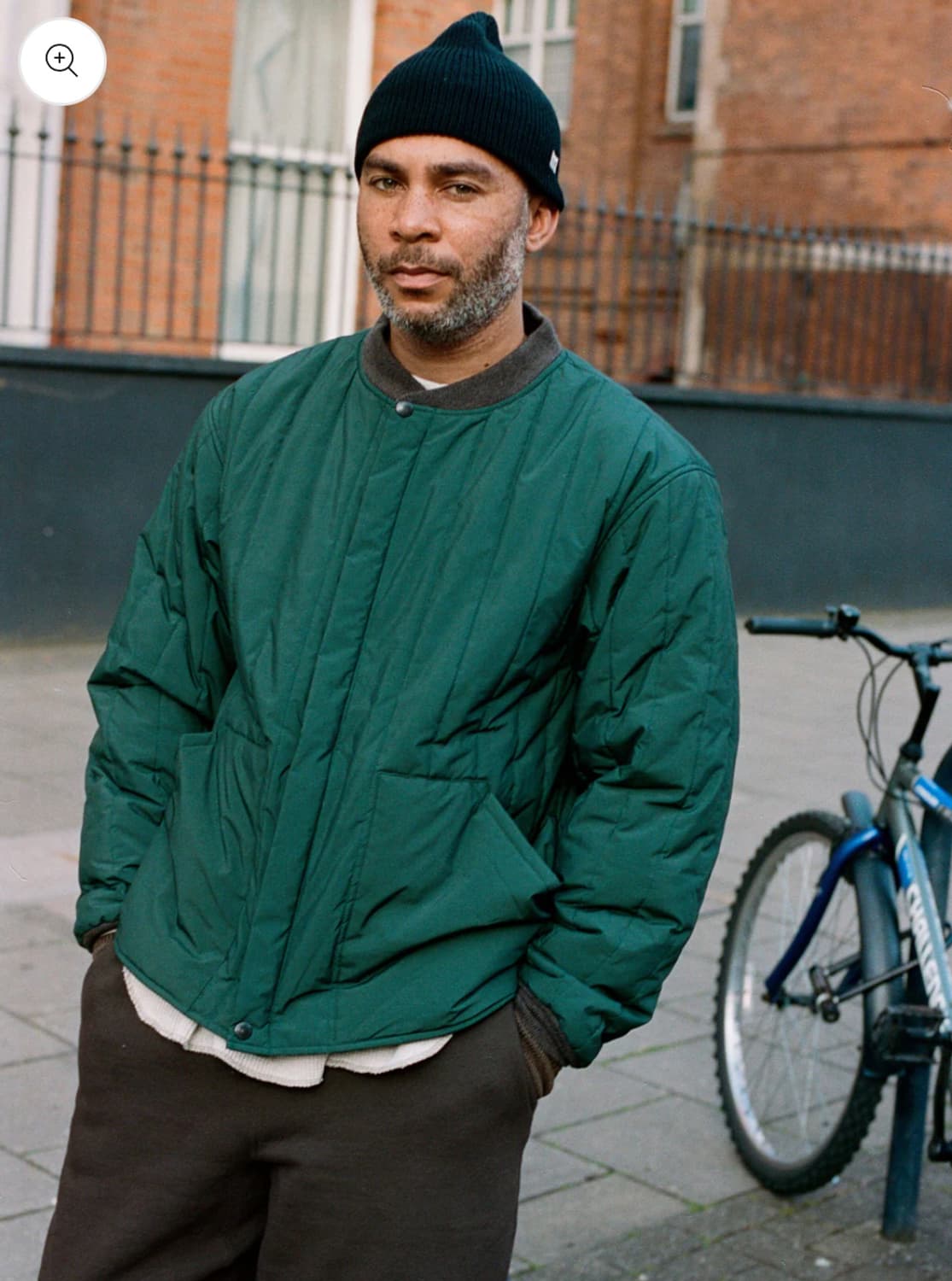 엔즈앤드민즈 숏 와치캡 seaweed컬러 비니 판매 상품이미지1