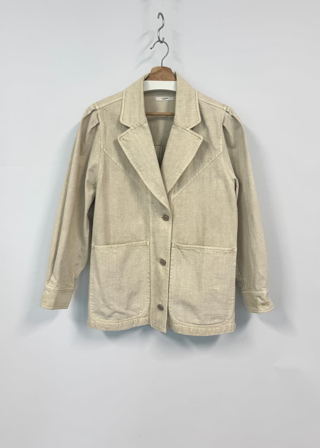 ISABEL MARANT 이자벨마랑 아이보리 3버튼 TUCINDA 자켓  상품이미지3