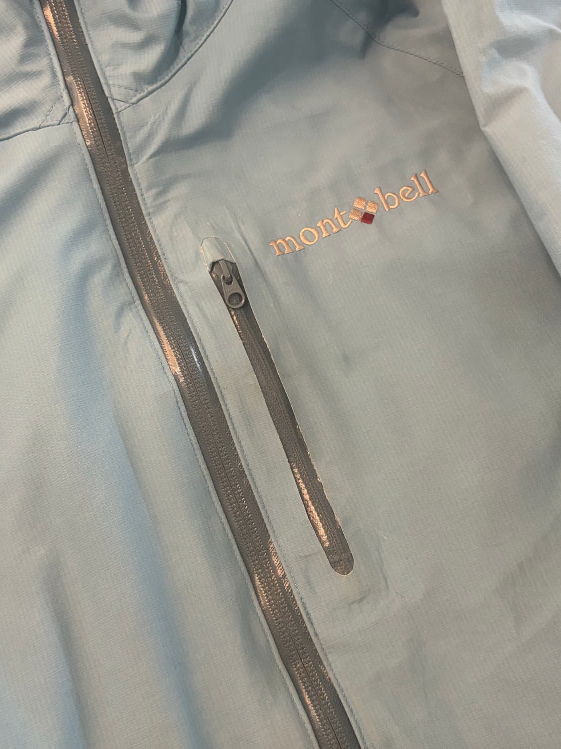 몽벨 일본판 스카이블루 바람막이 M 상품이미지6