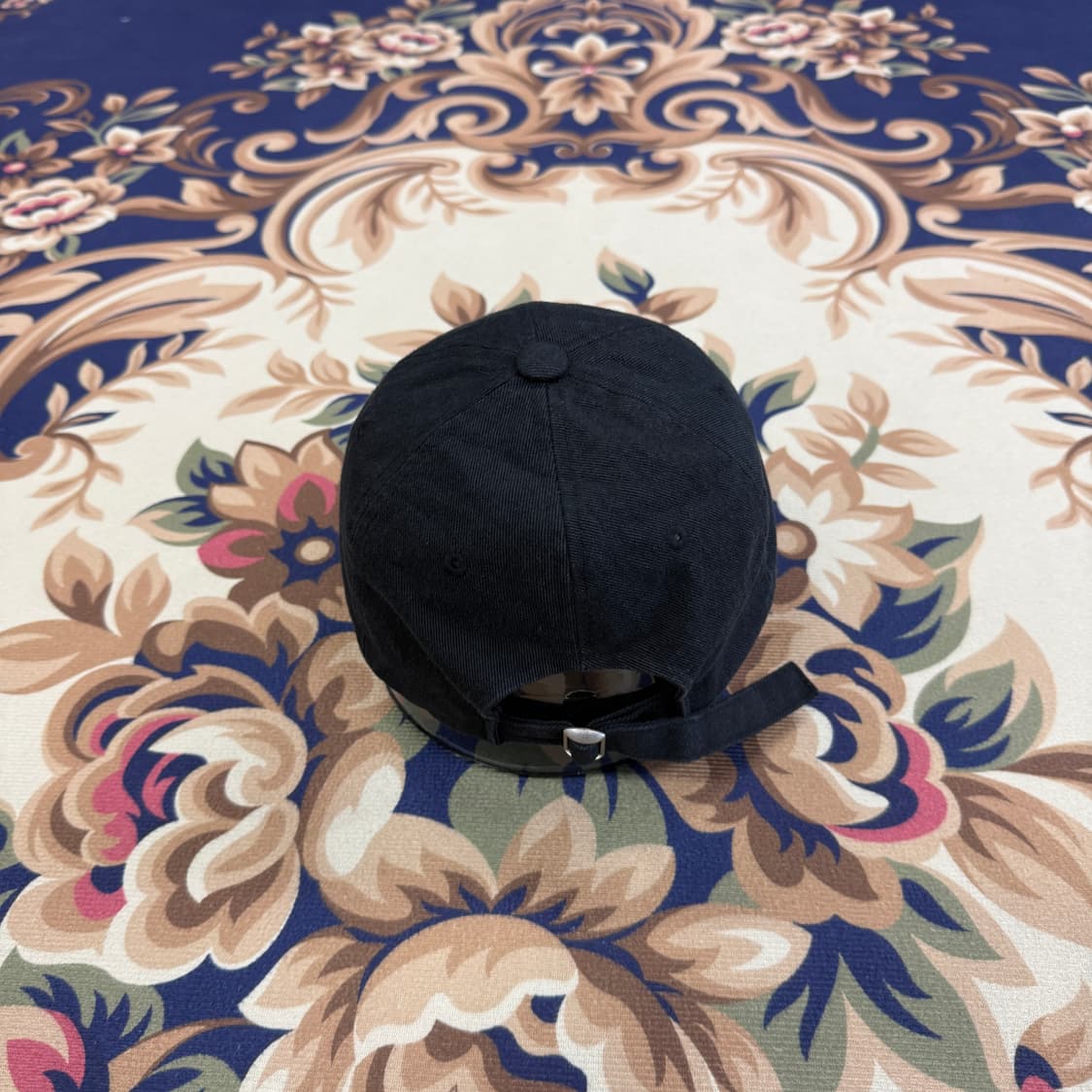 (OS)마뗑킴 MARTIN KIM 크리스프 로고 볼캡(블랙) 상품이미지3