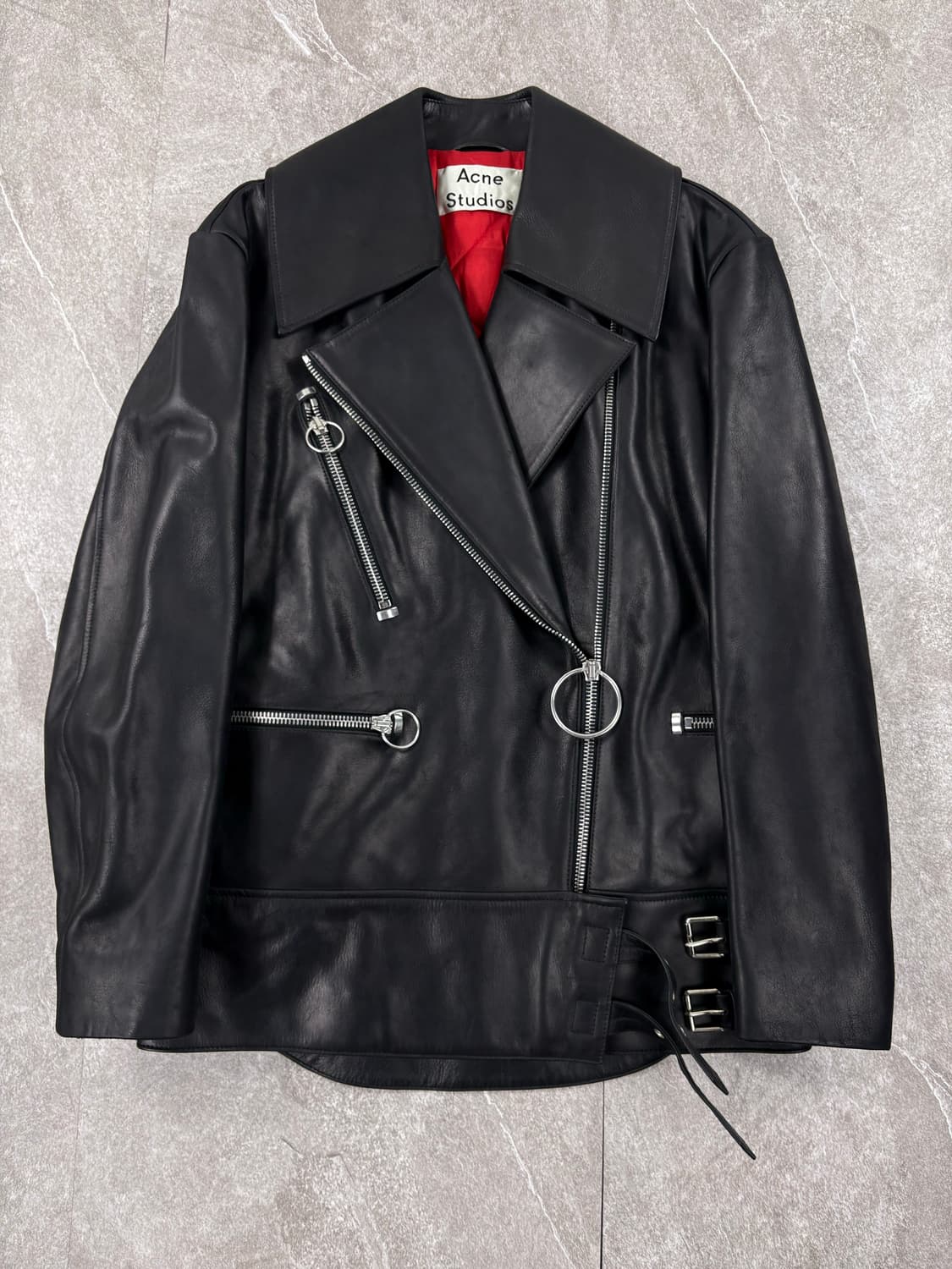 Acne Studios Cow Leather Jacket    상품이미지1