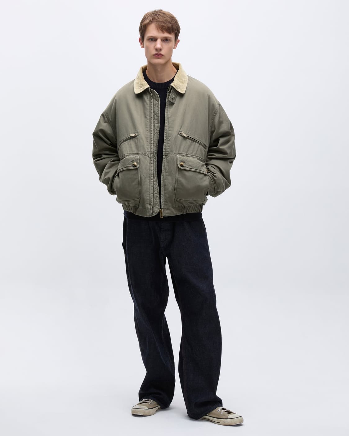 카키스 하버 다운 자켓(M, 그레이) 상품이미지3