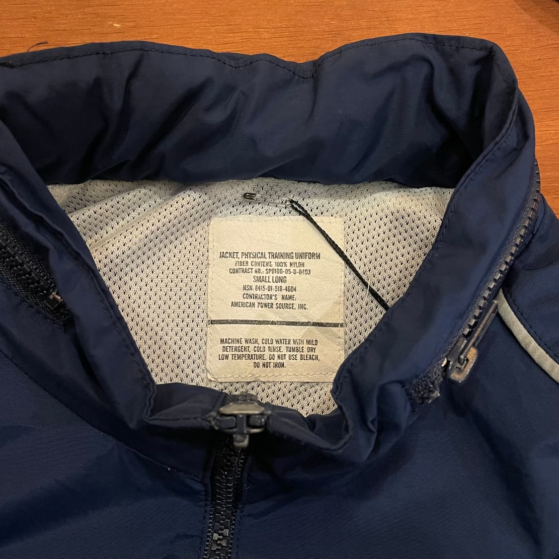 (S) 오리지널 US IPFU 미공군 바람막이 자켓 상품이미지7