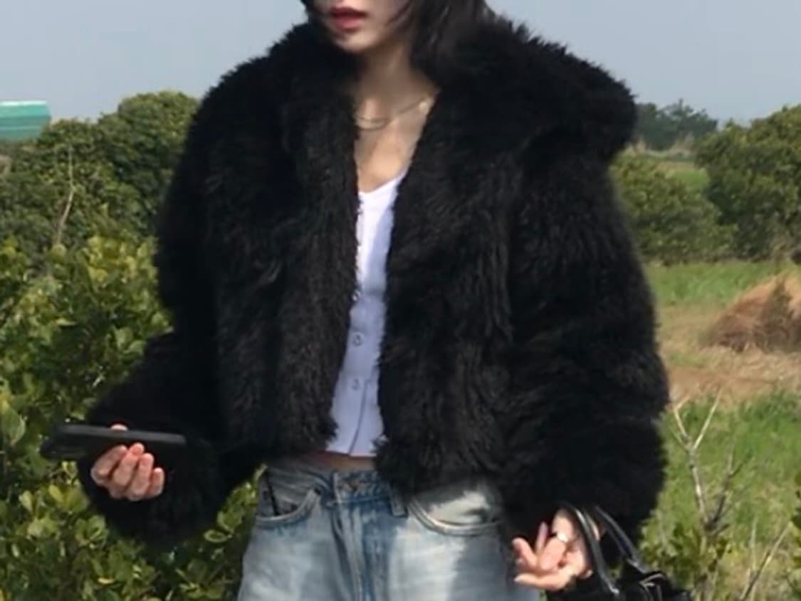 블랙업 퍼자켓 상품이미지2