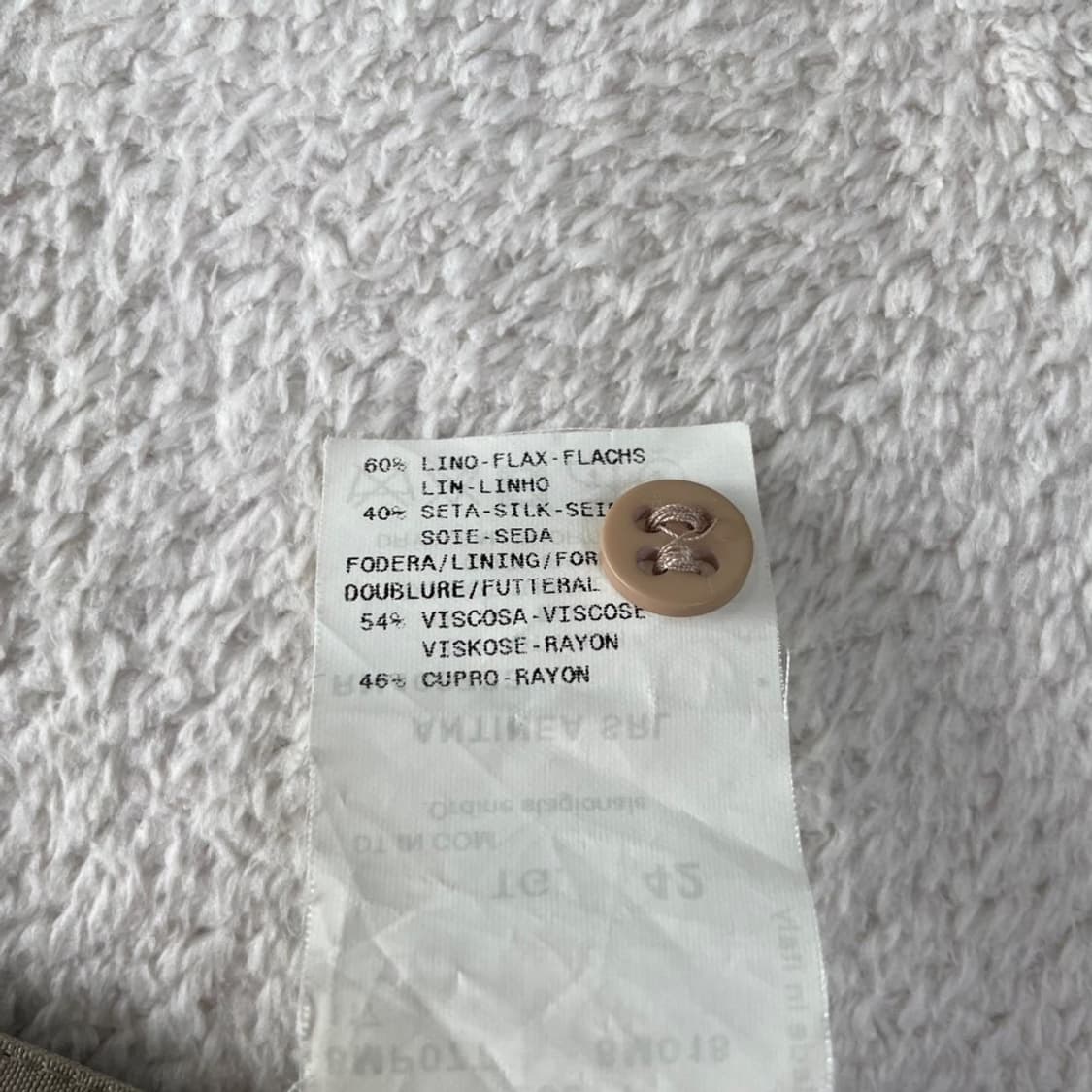 [27] 알마니 여성 린넨실크 팬츠 여름바지 꼴레지오니 상품이미지6