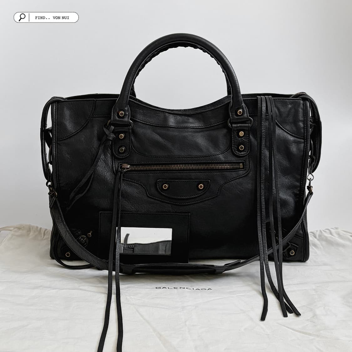 발렌시아가 클래식 시티백 미듐 판매합니다. 상품이미지1