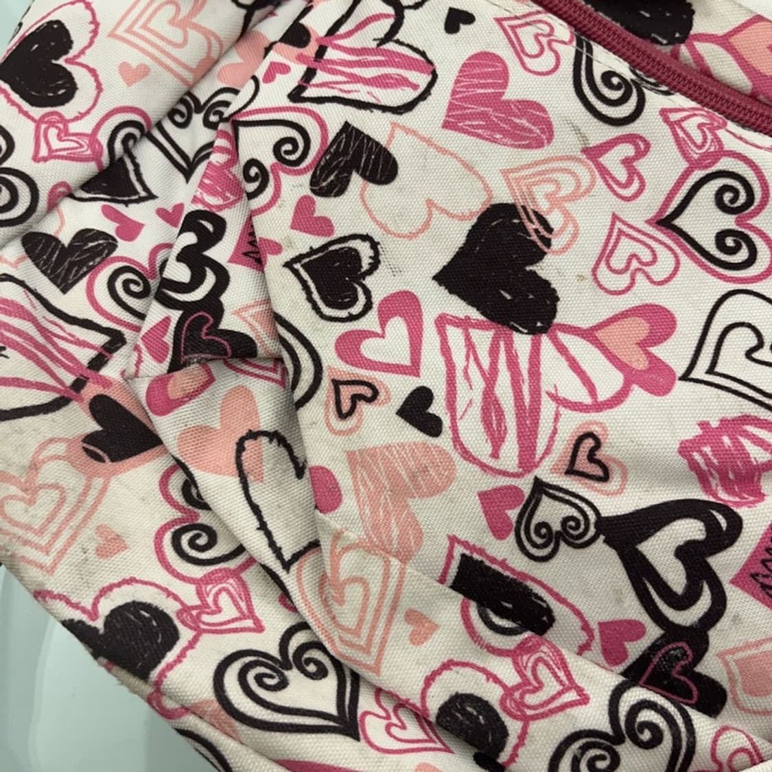 잔스포츠 00's 하트패턴 키치유니크 핀터감성 백팩 C08517 상품이미지6