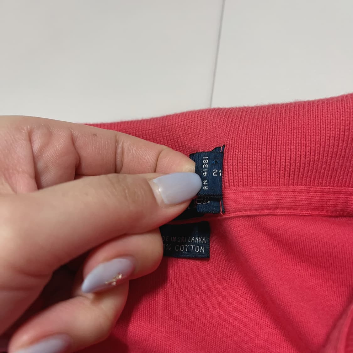 [정품] 폴로 플럼 / 네이비포니 반팔카라티 [ M ] 상품이미지4