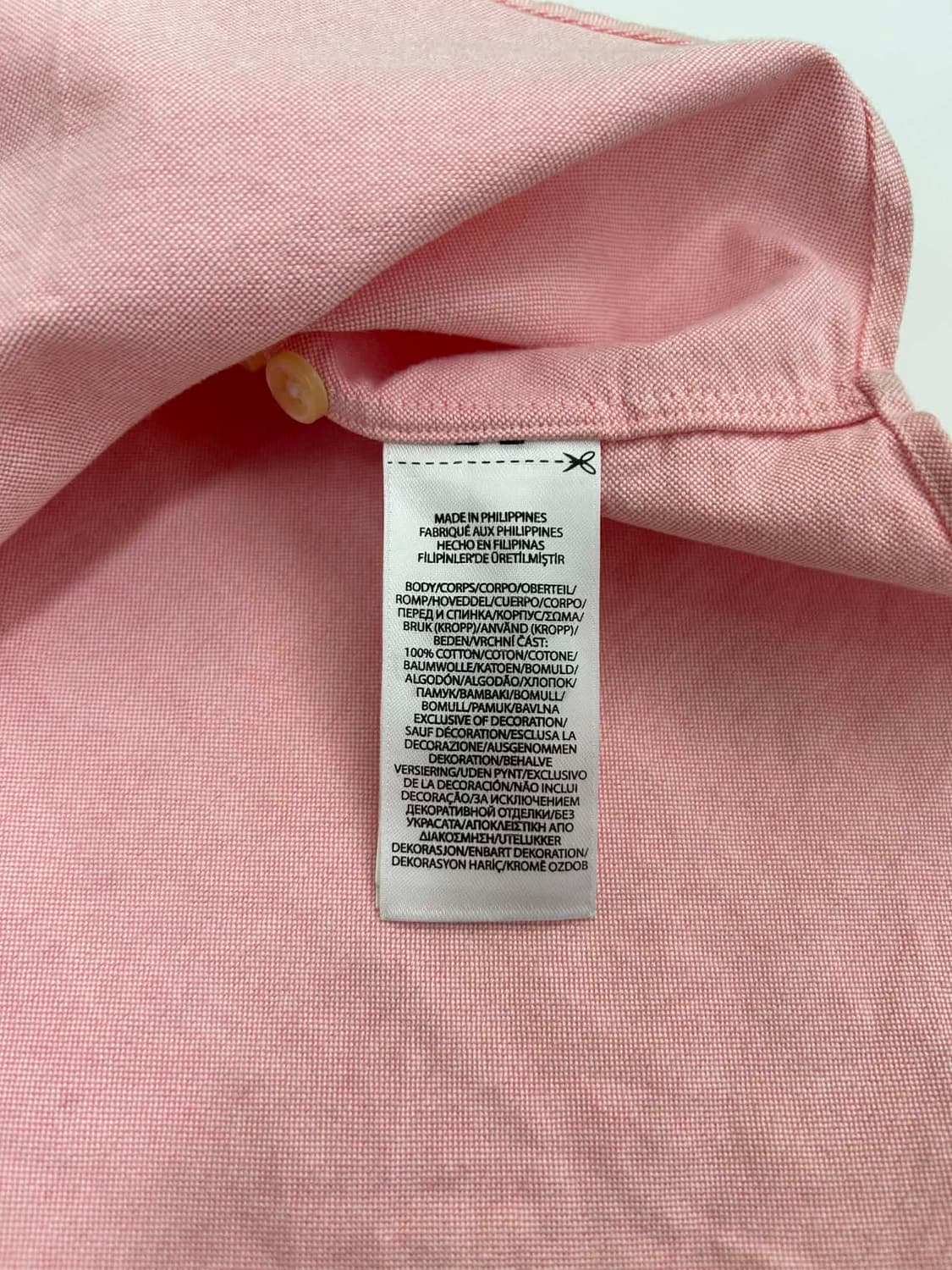 [S] 폴로 랄프로렌 클래식핏 옥스포드 셔츠 핑크 상품이미지4