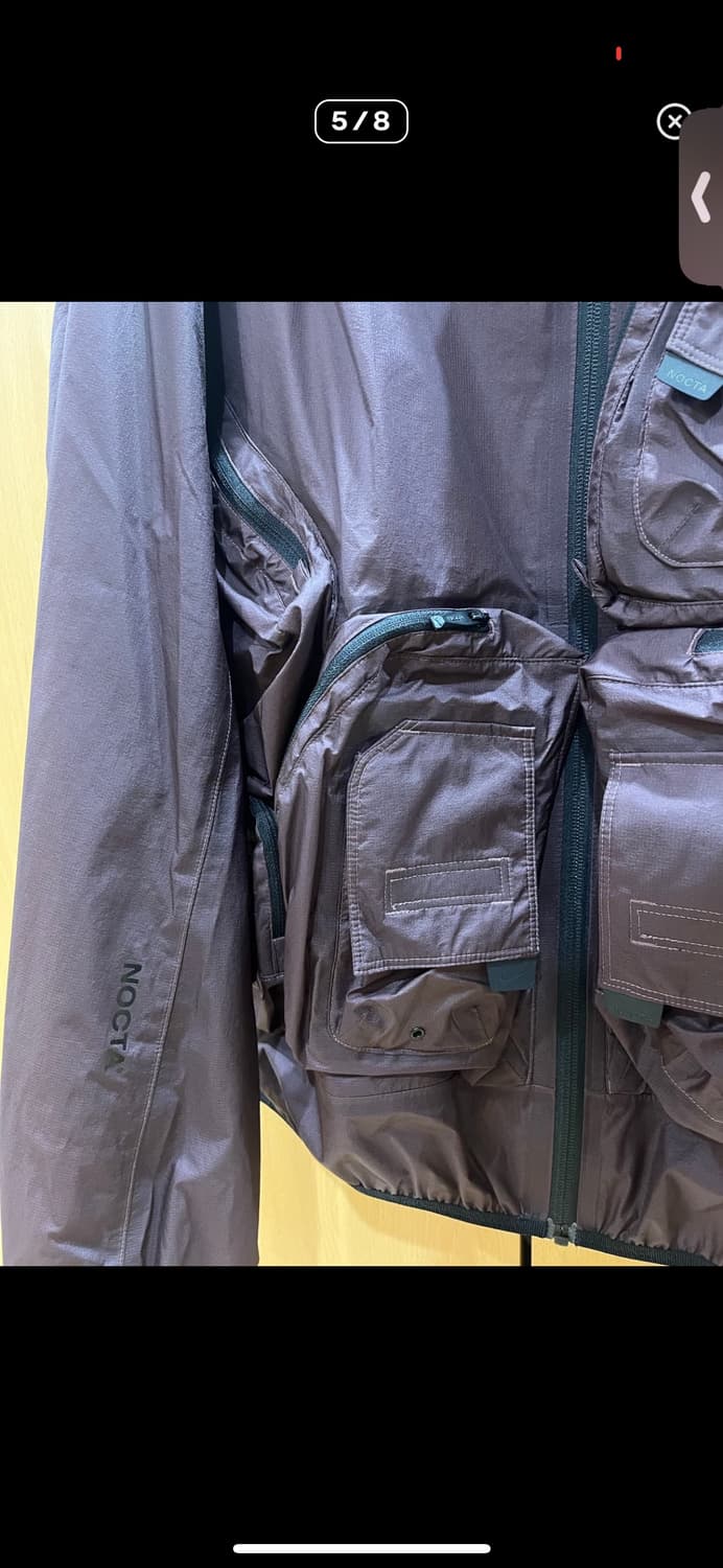 나이키 x 트레이크 녹타 NRG LR 트랙 자켓 다크 와인 L 상품이미지5