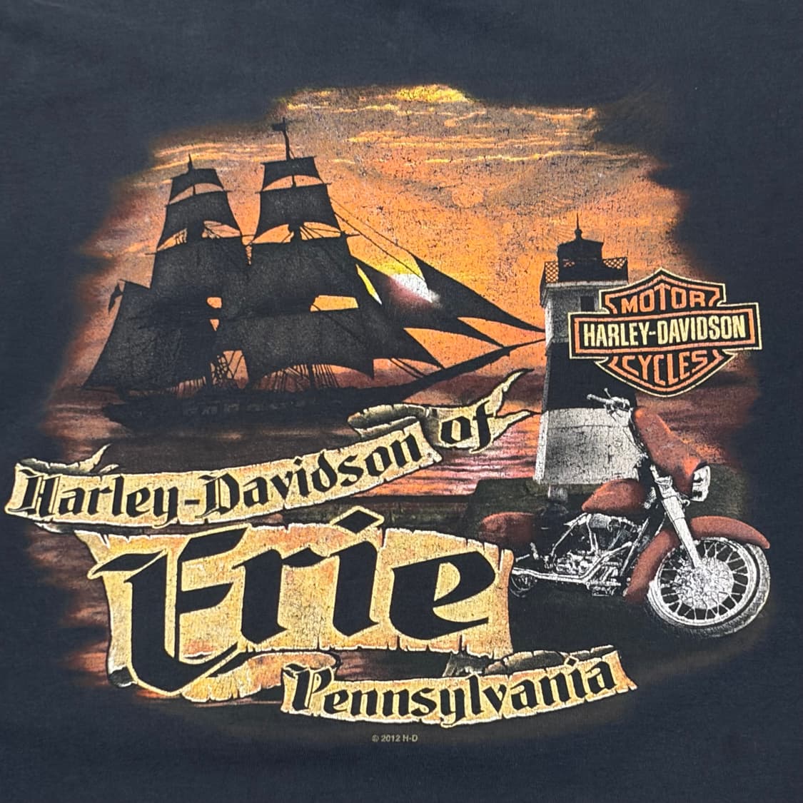 미국 빈티지 할리데이비슨 빅사이즈 반팔티 상품이미지9