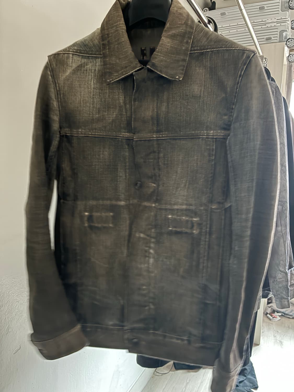 릭 오웬스 Drkshdw waxed coated jk 상품이미지1