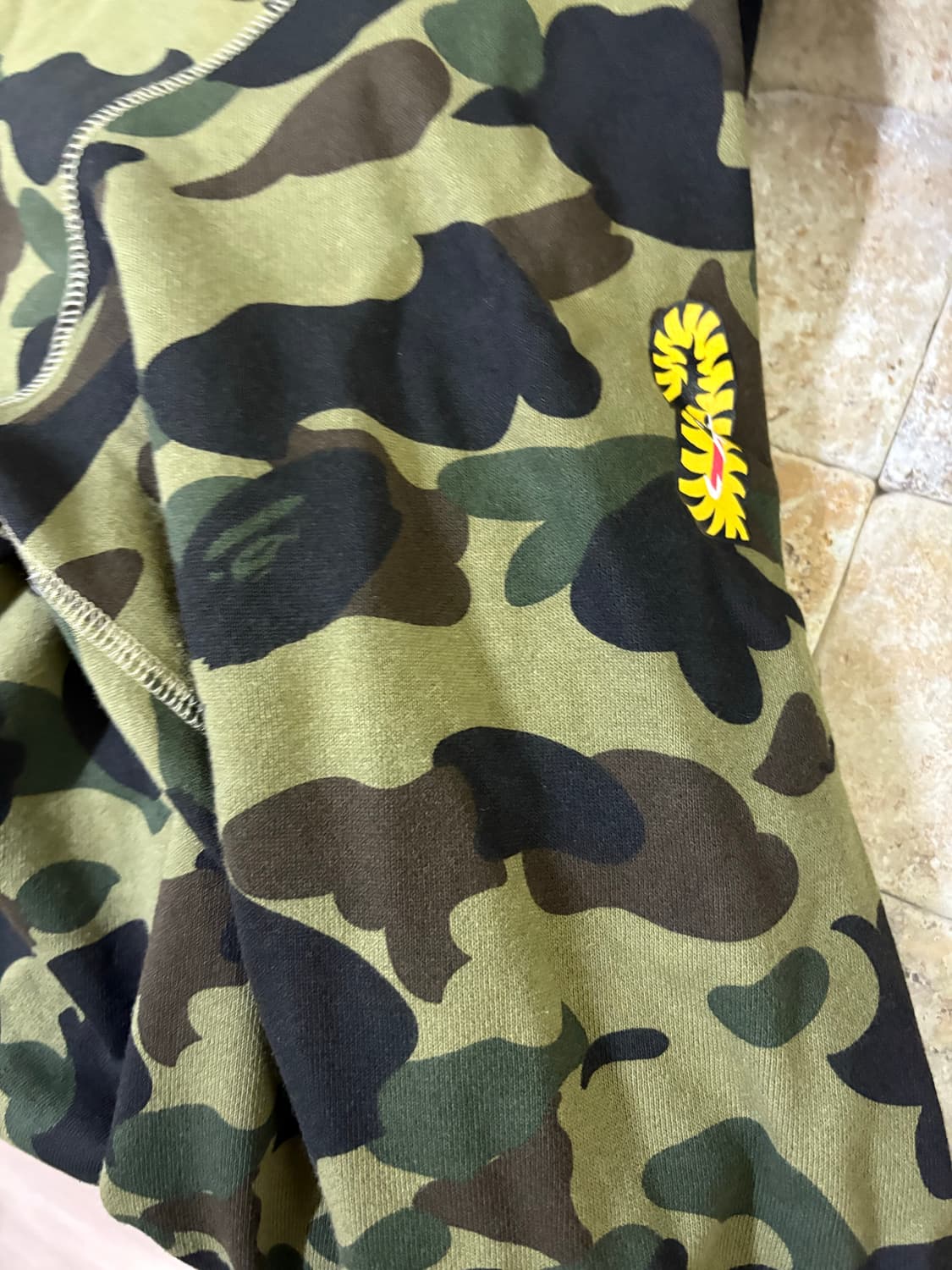 베이프 카모 녹계 2xl 상품이미지3