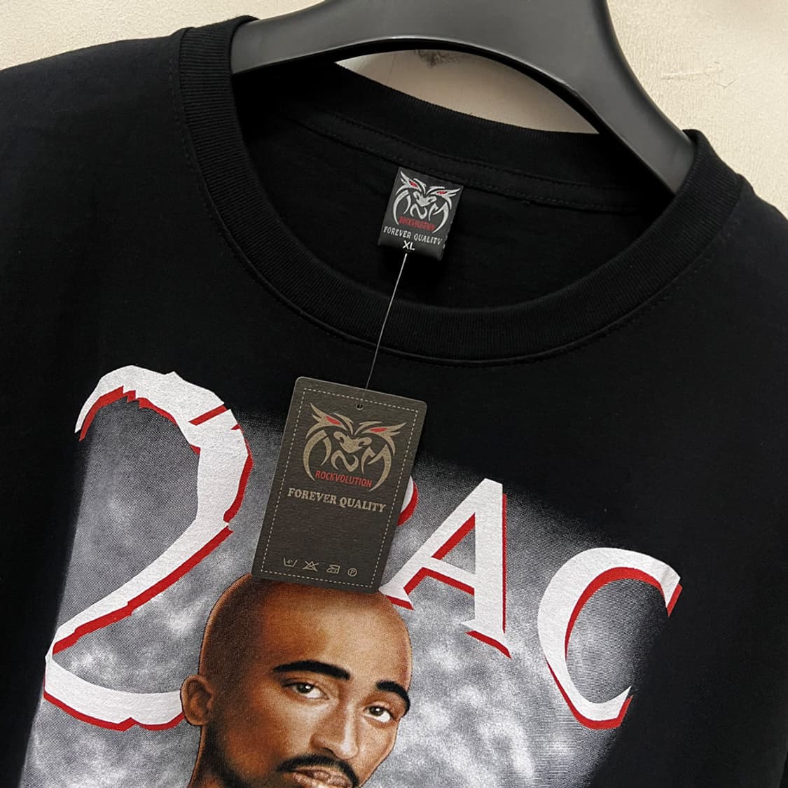 Rock Volution 락볼루션 데드스탁 투팍 빈티지 힙합 반팔티 XL 상품이미지3