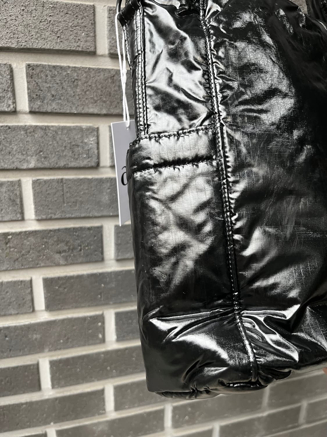 PORTER 포터 글로시 크로스백 블랙 상품이미지8