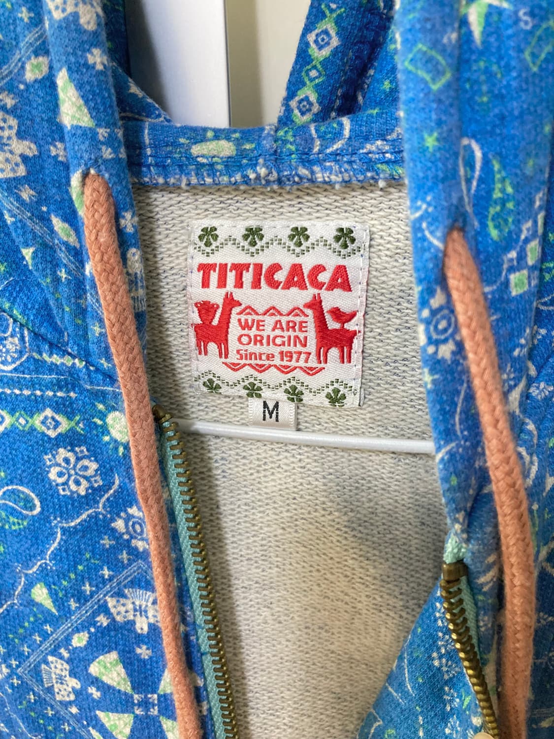 티티카카 페이즐리 후드집업 상품이미지2