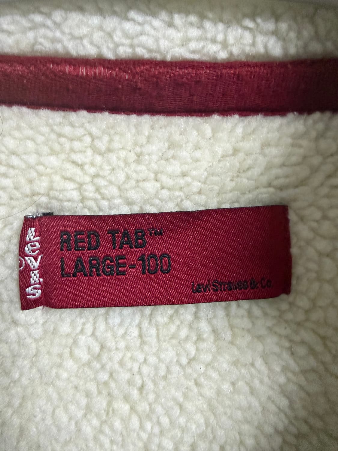 리바이스 레드탭 쉐르파 플리스 집업 자켓 상품이미지3