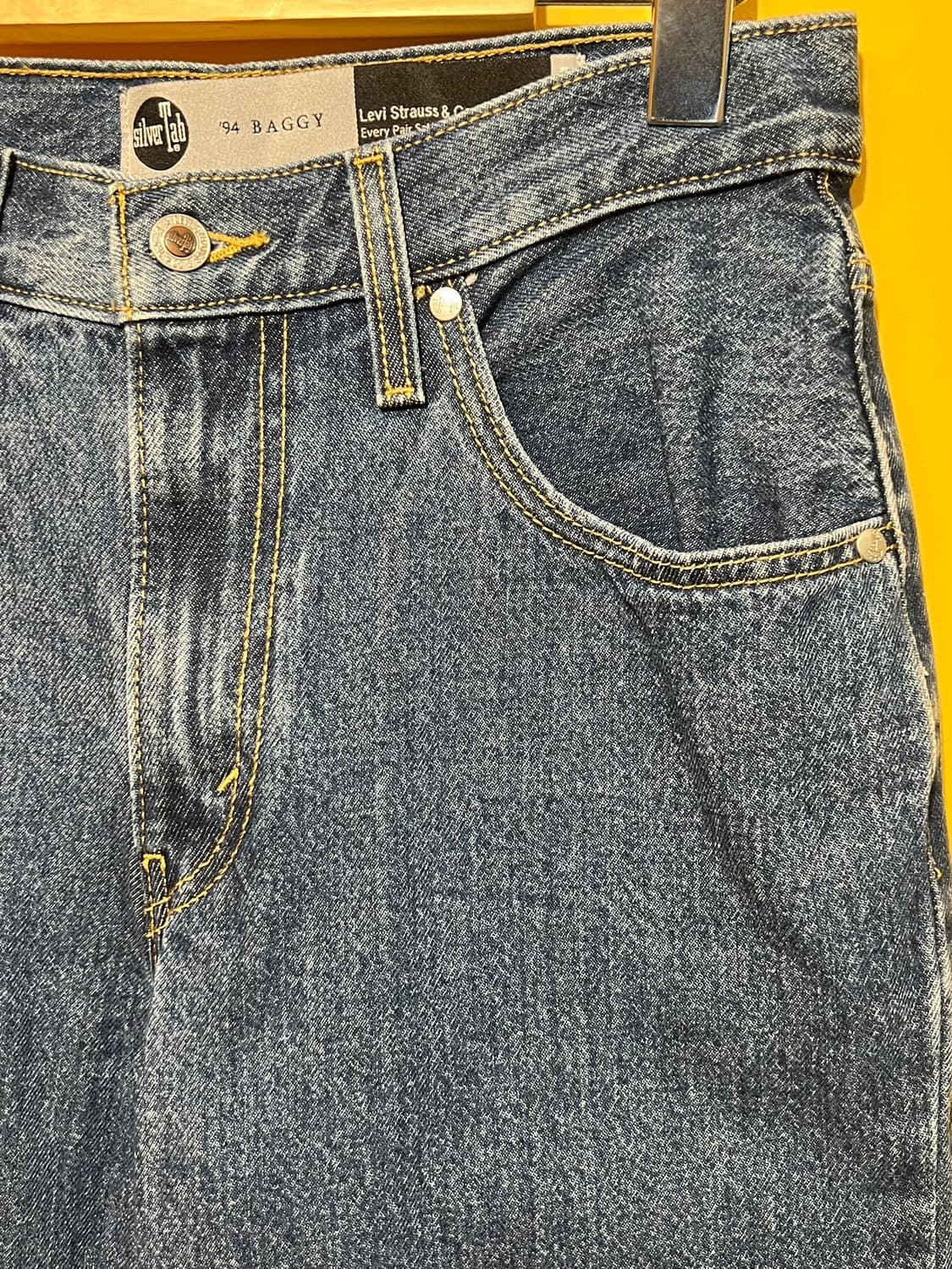 [27x29] 리바이스 실버탭 94 배기 데님 팬츠 스트레이트 상품이미지2