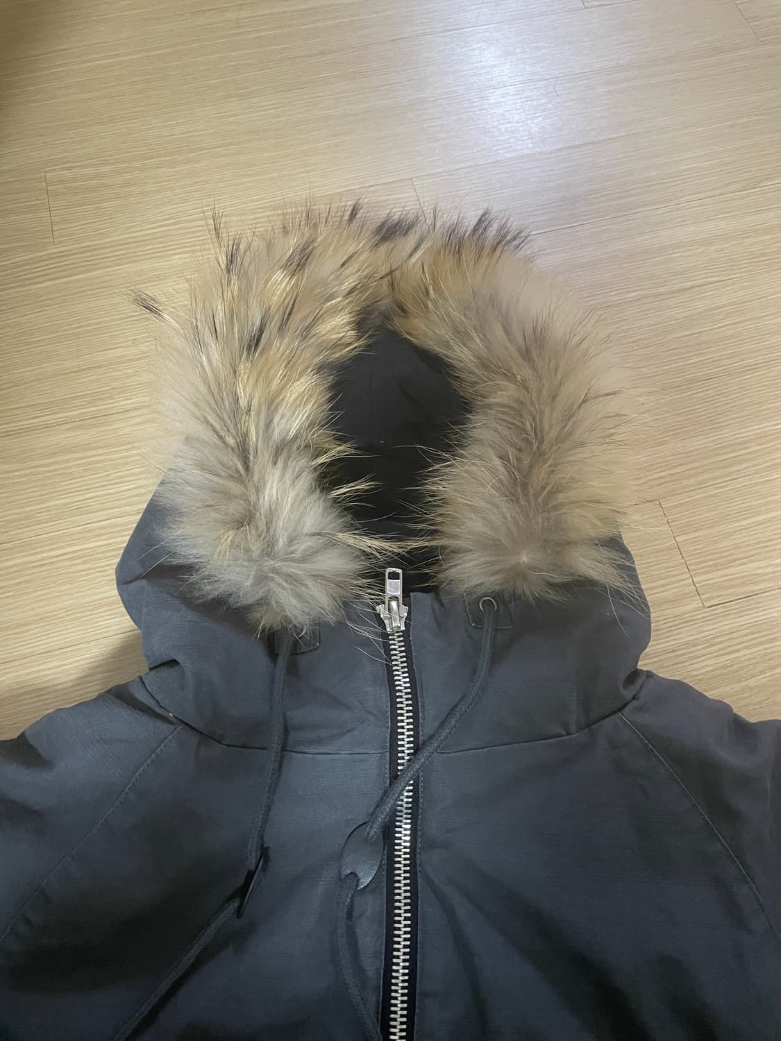 글랙 GJ098 러스티 N2B 숏 파카 (GRAY) 상품이미지6