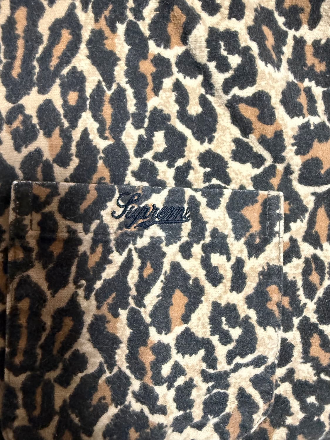 [M] 25FW 슈프림 레오파드 파자마 셔츠 상품이미지2